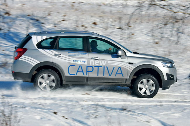 Сравнительный тест-драйв Chevrolet Captiva